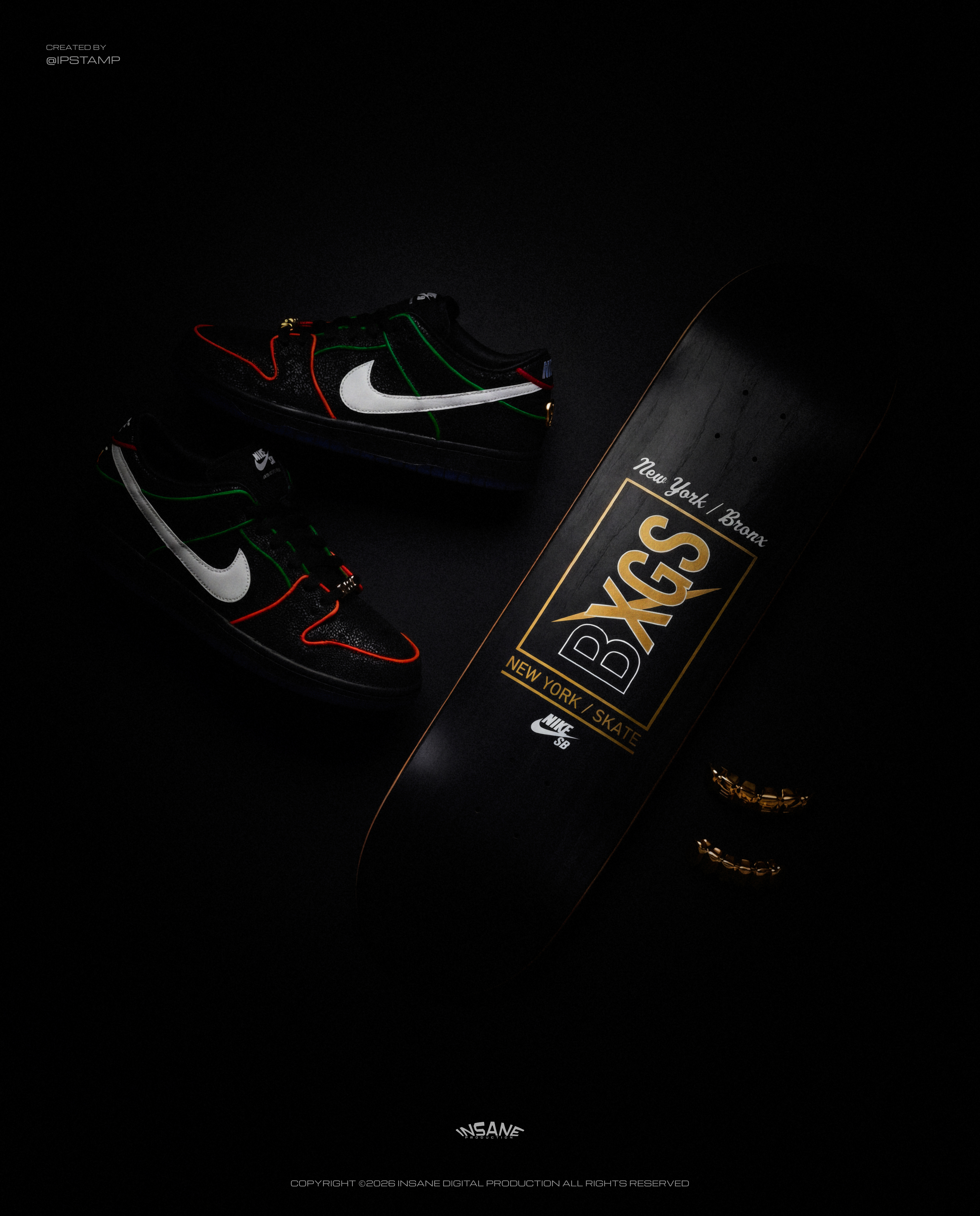 Nike SB Dunk Low BXGS — Detail